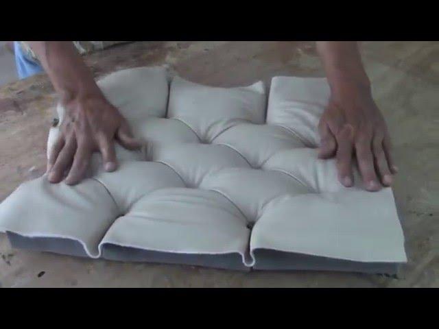 Diamond Tufting (capitonné) - Part 1  Upholstery/furniture