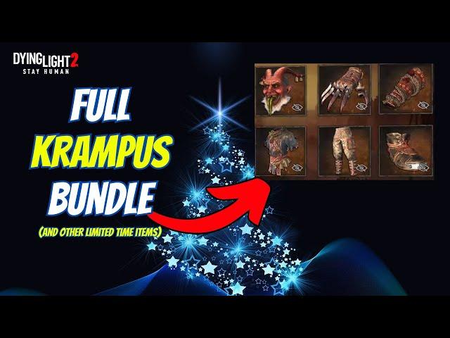 Full Krampus Bundle (And Other Limited Time Items) In Dying Light 2 Winter Tales 2024 Event