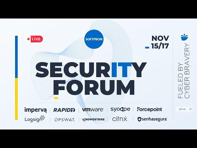 SOFTPROM SECURITY FORUM | NOV 16, 2022 