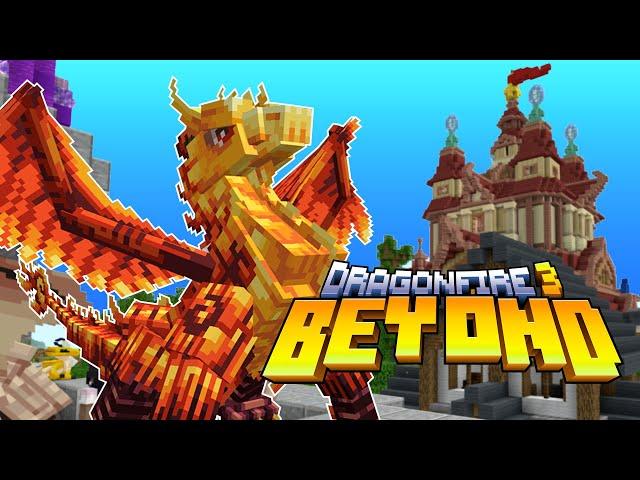 50+ DRAGONS Added to Minecraft with DragonFire 3! (Minecraft Marketplace DLC Review)