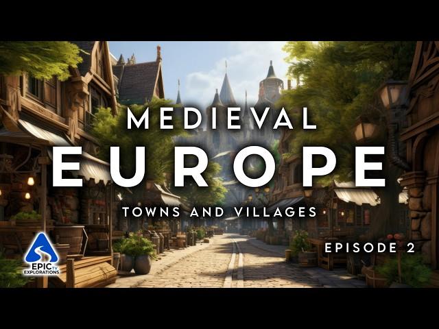 Most Beautiful Medieval Towns and Villages in Europe | 4K Travel Guide | Episode 2