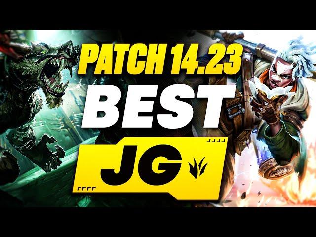 The BEST Junglers For All Ranks On Patch 14.23! | Season 14 Tier List League of Legends