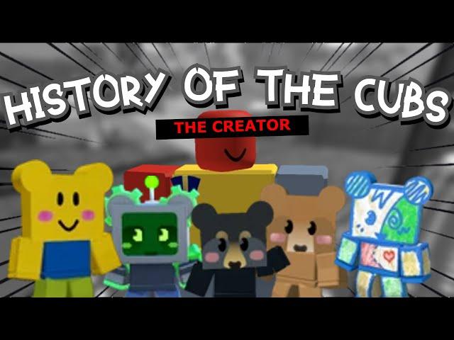 The HISTORY of THE CUB BUDDIES...  *TTS VERSION* |Bee Swarm Simulator X Bee Swarm Lore