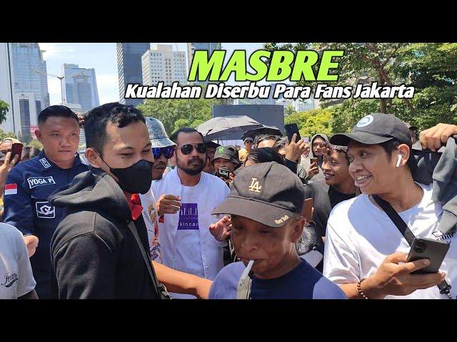 Diserbu Para Fans² Jakarta..MASBRE BOS BREWOG Kuwalahan Saat Menuju Hotel