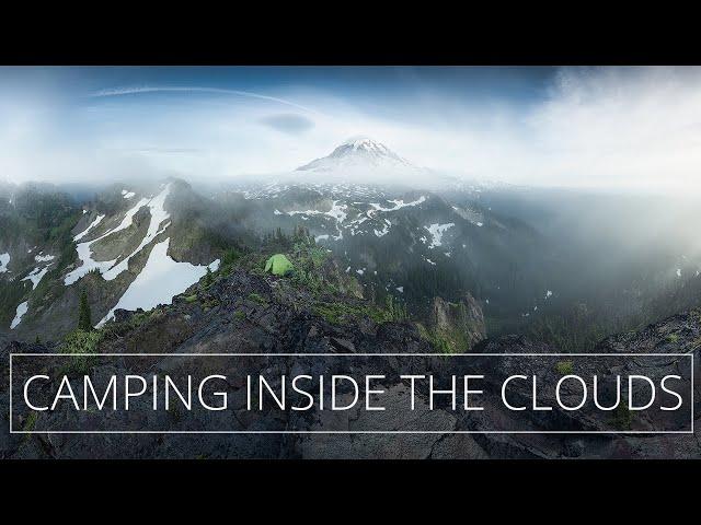 Landscape Photography Inside the Clouds by Mount Rainier