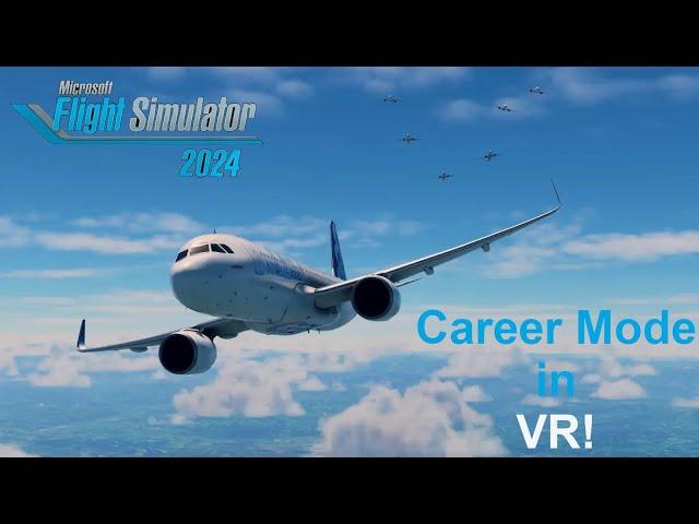 MSFS 2024 Career Mode in VR Bedford MO to Pearland TX