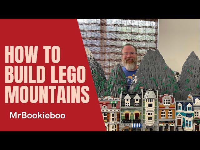 How to build LEGO mountains!