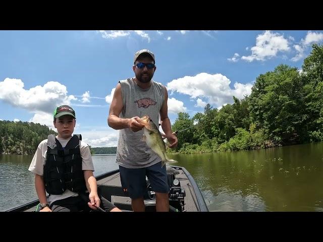 Fishing for a Championship on Lake Ouachita - Day 1