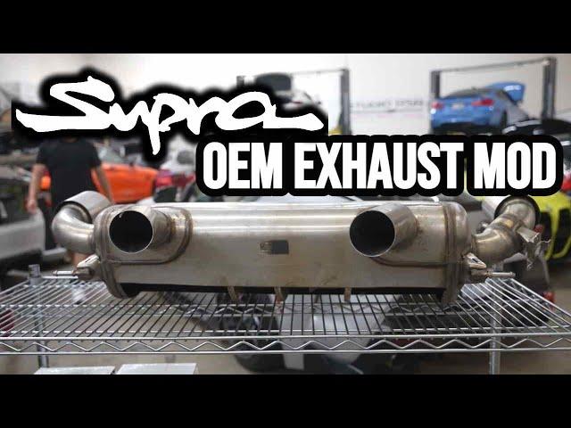 How we ship the StudioRSR Supra OEM exhaust Mod