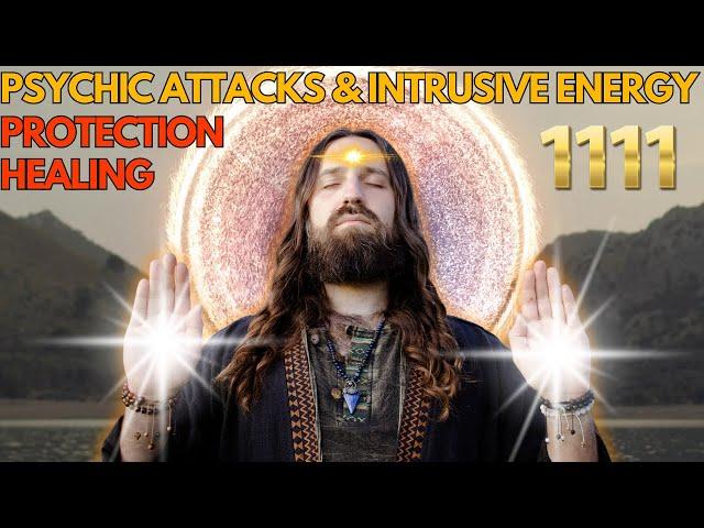 PSYCHIC ATTACKS & INTRUSIVE ENERGY️PROTECTION HEALING🪶ASMR REIKI