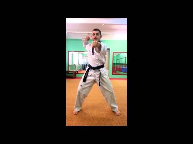 Taekwondo WTF. Блок Момтон Ан Макки.