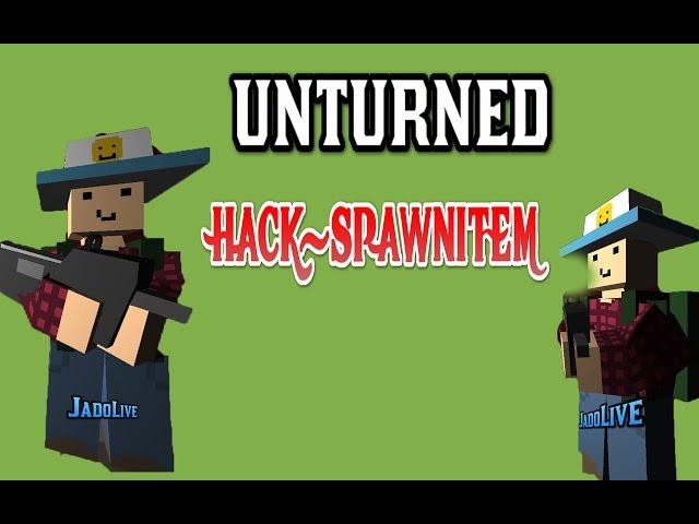 Unturned Hile/Hack ''Hile-Speed-Spawnİtem-Gamemode''