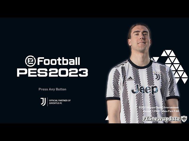 PES 2021 Menu Juventus FC 2022/2023 by PESNewupdate