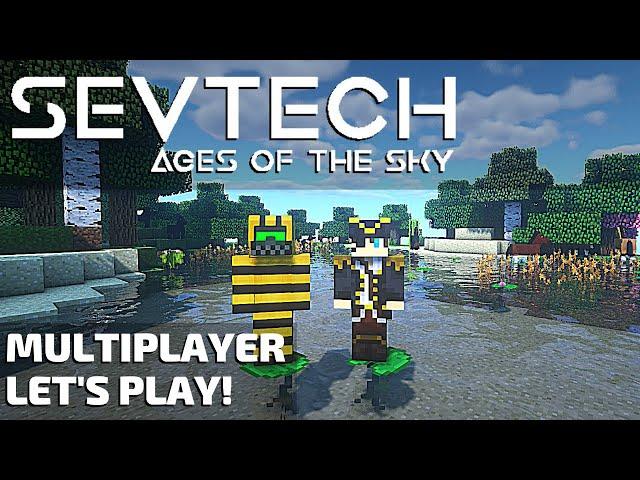 SEVTECH: AGES OF THE SKY! SevTech SkyBlock Episode 1