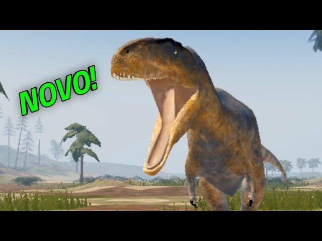 NOVO KELMA! Ficou Gigante e Forte! - Dinosaur World Mobile, ROBLOX.