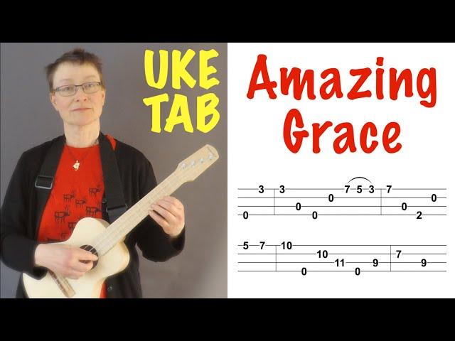 Amazing Grace UKULELE TAB