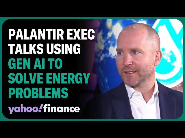 How the energy sector can use Generative AI to solve problems, Palantir's Babin discusses