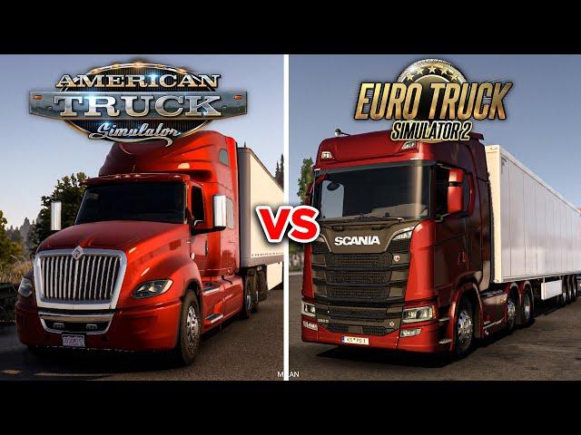 ETS2 vs ATS - Which is BEST?