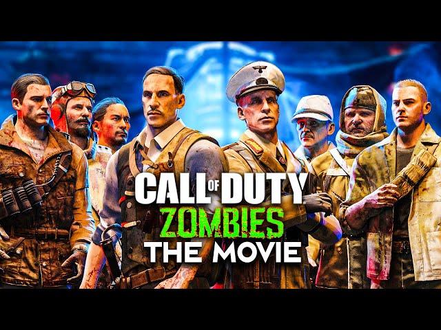 CALL OF DUTY ZOMBIES: THE MOVIE - ALL CUTSCENES & TRAILERS (Aether Story)