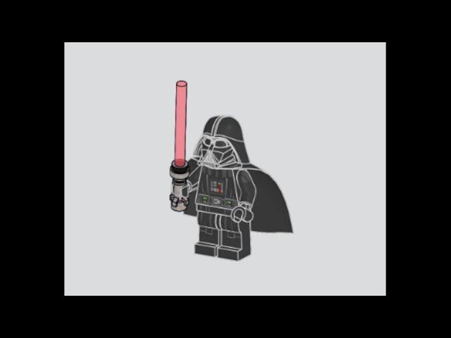 LEGO Instructions | Star Wars | 912408 | Darth Vader | Magazine Gift