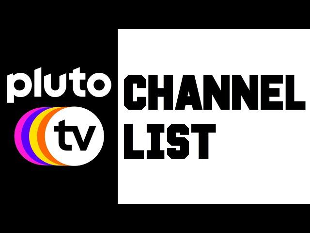 Pluto TV Channels List 2020 - Pluto TV Channels Guide