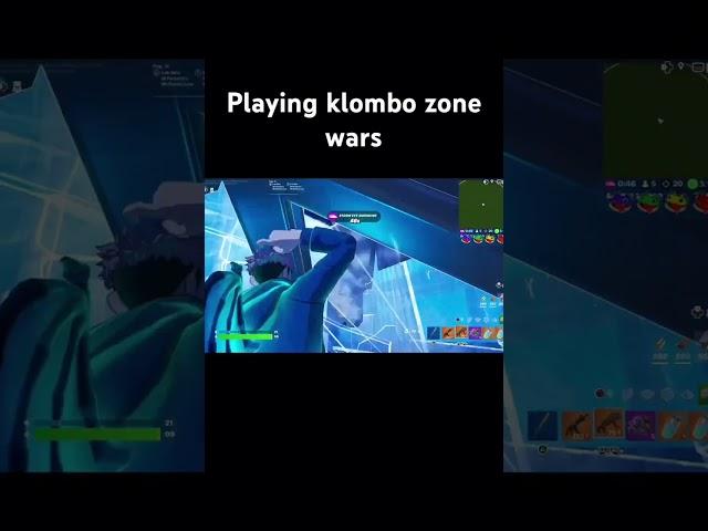 Playing klombo zone wars #fortnite #gaming #fortnitegameplay #viral