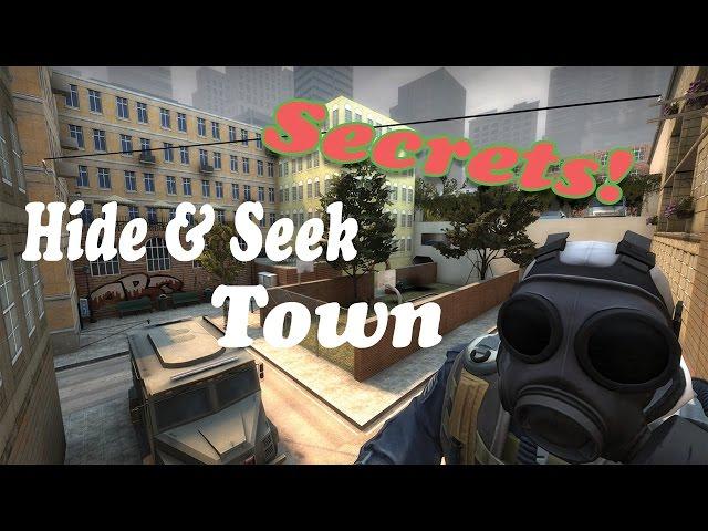 CS:GO Hide & Seek Town Secrets and Hidden Locations!