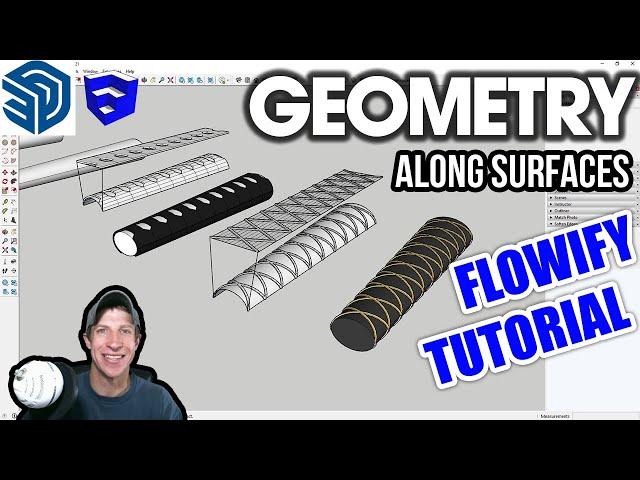 Bending Geometry ALONG CURVED SURFACES with Flowify