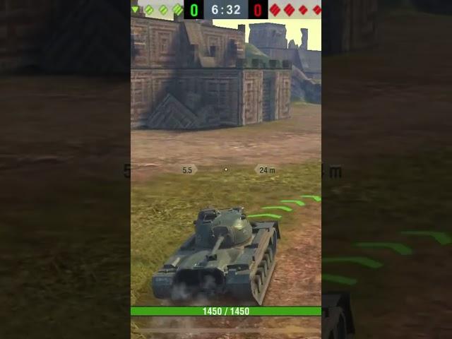 WOT Blitz M48 RAUMPANZER Gravity Force Ram 51 #shorts #wotblitz (full video in comments)