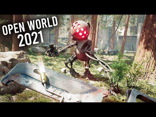 Top 20 NEW Open World Games of 2021