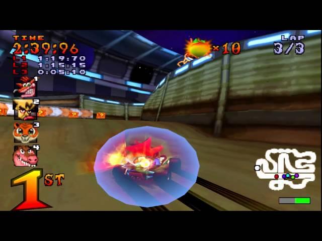 Crash Team Racing (NTSC) 101% Walkthrough - Part 15 - Tiny Arena [Trophy]