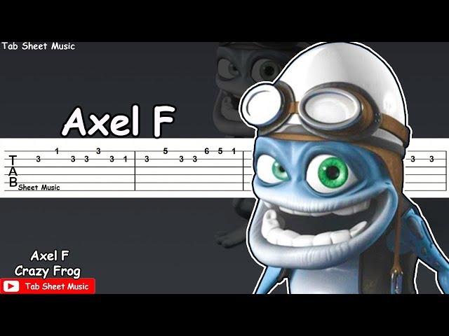 Crazy Frog - Axel F Guitar Tutorial