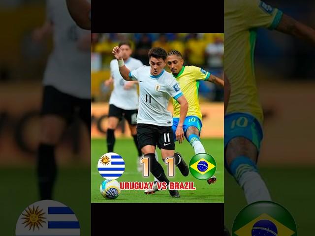 Brazil VS Uruguay #football #footballshorts #highlights #match #shorts #worldcup #brazil #fyp