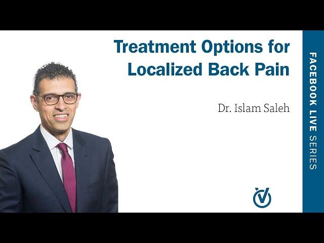 Treatment Options for Localized Back Pain