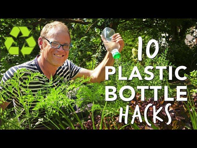 10 Clever Hacks for Plastic Bottles in the Garden