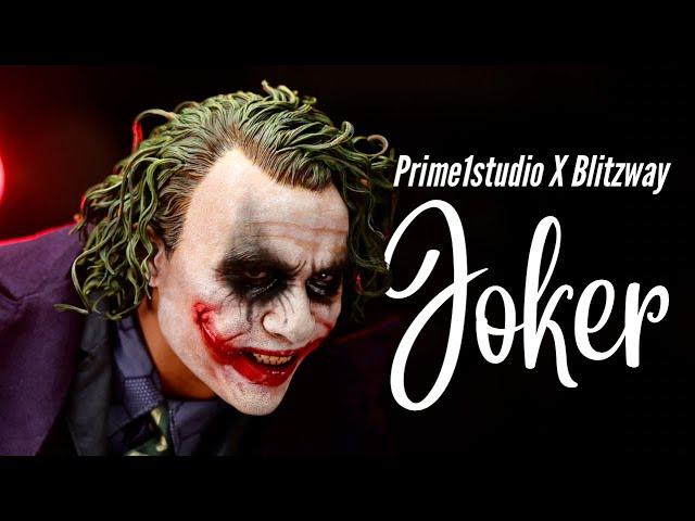 Prime1Studio X Blitzway Joker Unboxing&Review (The Dark Knight)