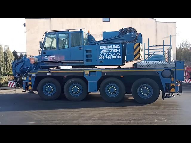 Автокран Demag AC 70 City 80045 до 70 т - аренда автокрана в киеве