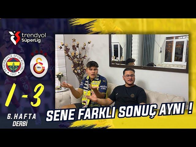 FANATİK FENERBAHÇELİLER FENERBAHÇE GALATASARAY DERBİSİNİ İZLERSE - FENERBAHÇE 1-3 GALATASARAY