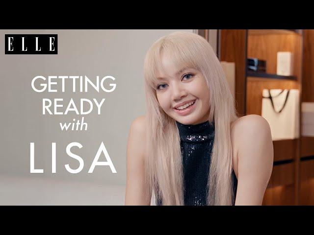 【BLACKPINK】LISA「セリーヌ オム」のショーに降臨！ ホテルからショー会場まで密着インタビュー｜Getting Ready With｜ ELLE Japan