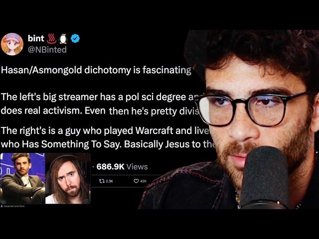 Asmongold vs. Hasan Debate On Twitter | HasanAbi Reacts