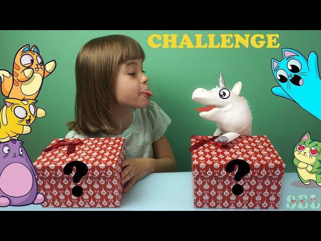 ЗАМЕНА ЧЕЛЛЕНДЖ СЮРПРИЗЫ в ТАЙНЫХ КОРОБОЧКАХ MYSTERY BOX SWITCH UP CHALLENGE