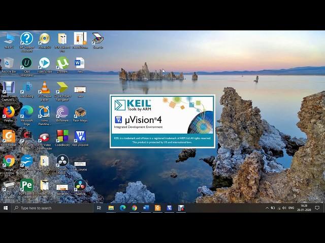 How to create a new project in KEIL micro Vision 4