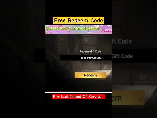 Free Redeem Code For Last Island Of Survival #lios #gaming #trendingshorts #lios #ldrs #shorts