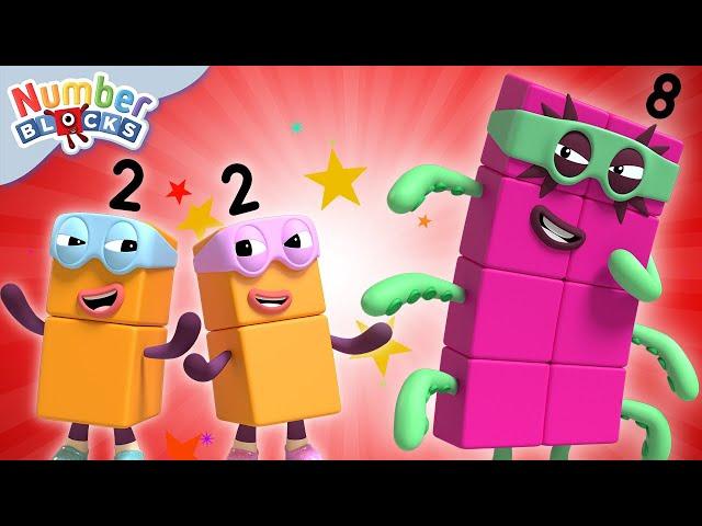 Aventures à Numberland | Apprendre à compter | mathématiques pour les enfants | Numberblocks french