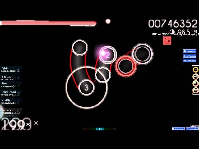 Osu! - Marie - Rocket Love Panic [Insane][DT][by xasuma]