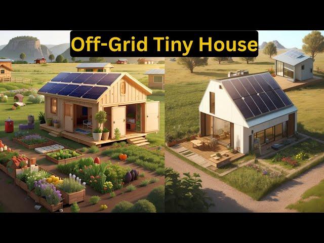 Living Off-Grid on a Tiny House | Self-Sufficient Tiny House Kits