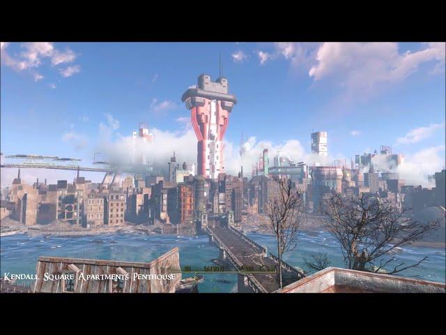 Kendall Square Apartments Penthouse - Fallout 4 Player Home & Settlement Mod