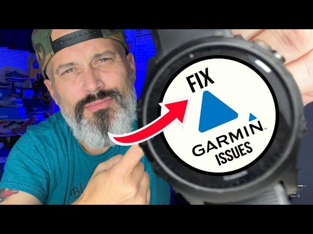 When you CAN'T Fix your Garmin Watch and the Blue Triangle Loop