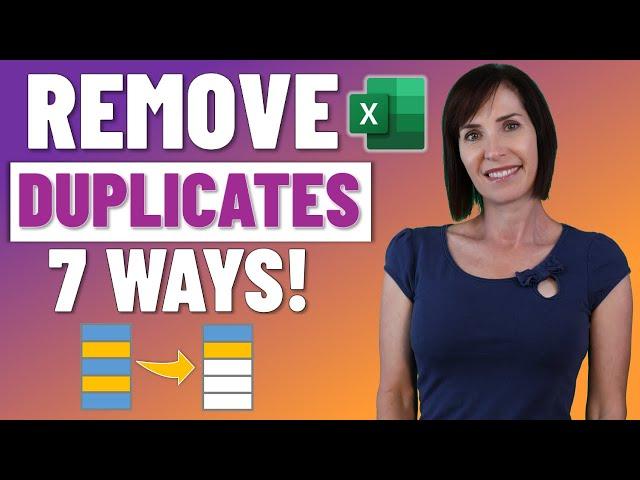 EVERY Way to Remove Duplicates in Excel , Do You Know Them ALL!