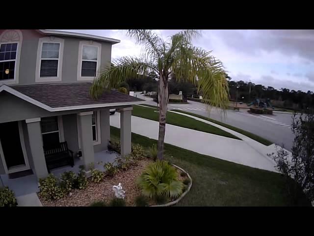 V202 quadcopter RX board on a lighter H36 frame much better outdoor wind results